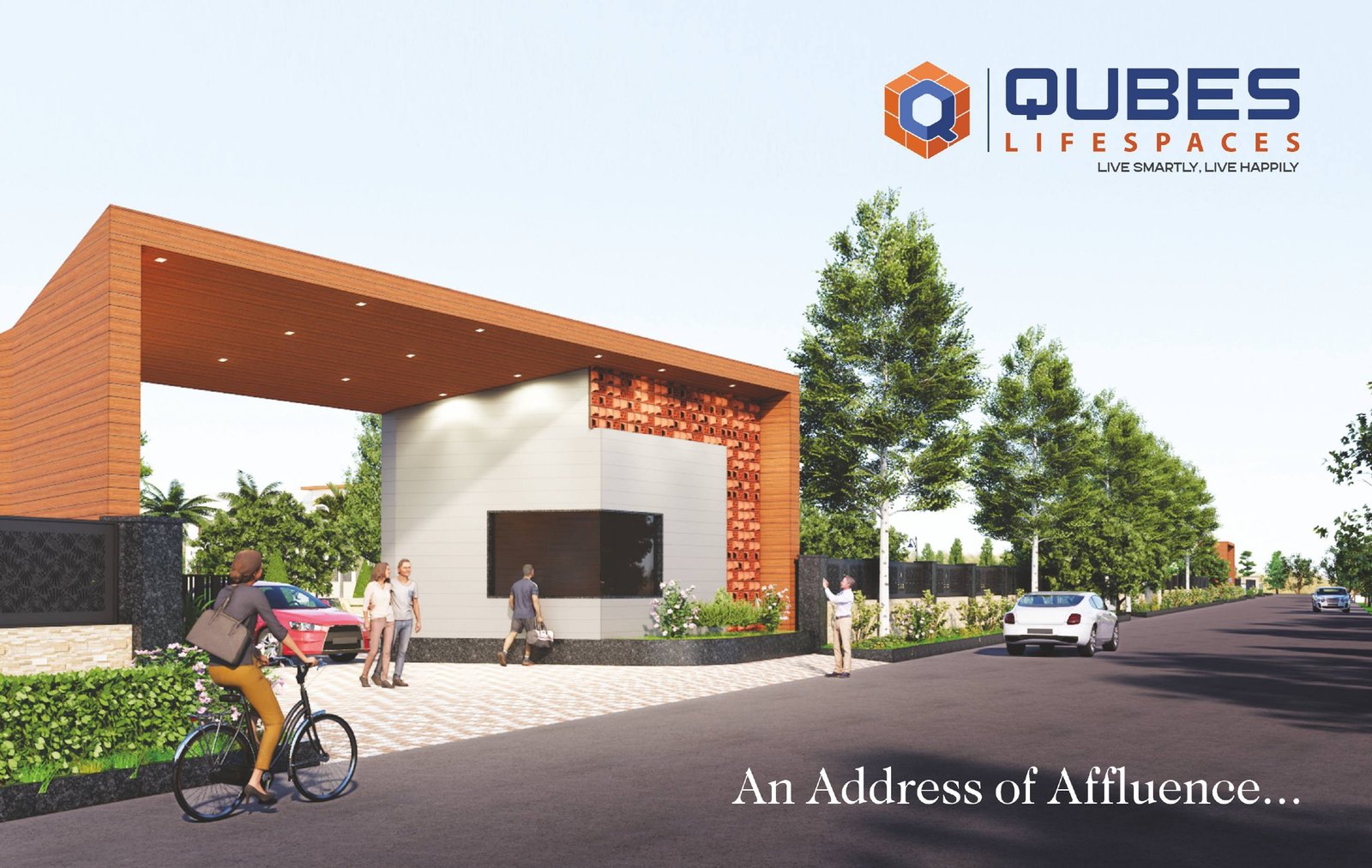 Qubes Lifespaces Aerial View